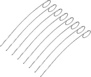 8pcs Flexible Stainless Steel Barbecue Skewers Bendable Kabob Skewers for Grilling BBQ and Outdoor Cooking Barbecue Accessories for Meats and Vegetables