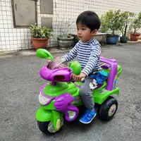 在飛比找蝦皮購物優惠-兒童電動三輪摩托車 (二手商品)