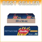 Kosher Certified Fettuccine Pasta, 20 Pack of 16 oz. - Perfect for Robust Sauces