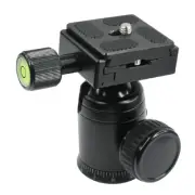 Metal Tripod Ball Head Mount 360 Rotation Panoramic Camera w Fine Tuning Knob