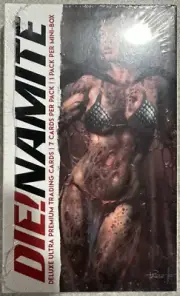 Die!namite Deluxe Ultra-Premium Trading Cards Individual Mini-Box Pack Sealed US