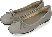 ORiental TRaffic(オリエンタルトラフィック) R-4009 Women's Ballet Shoes, Flats, Lightweight, Cushioned, Removable, Washable, Simple, Ribbon, All Year Round