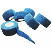 Condor Self-Adherent Bandage,Blue,5yd L,1"W,PK6 36JG44 Condor 36JG44