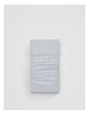 [Country Road] Brae Australian Cotton Stripe King Fitted Sheet in Ciel Blue