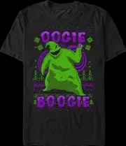 Oogie Boogie Faux Ugly Sweater Nightmare Before Christmas T-Shirt
