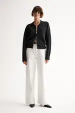 Lucy Knit Jacket Black Size 10 | Elka Collective
