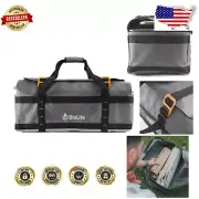 Water-Resistant FirePit Carry Bag with Storage for Accessories & Firewood