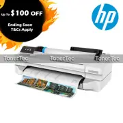 HP Designjet T125 24-inch A1 Wireless Large Format Printer+Cutter #711 [5ZY57A]