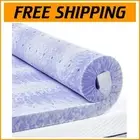 4-Inch Queen Memory Foam Topper - Cooling Gel Infused for All-Night Comfort