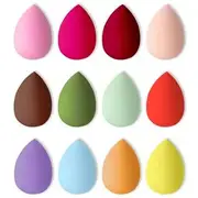 Choyu - Makeup Blender Beauty Sponge Water Drop - Black - One Size