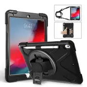 MCC Heavy Duty Strap iPad Air 3 10.5" 2019 Apple Shockproof Case Cover 3rd [Black]