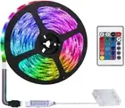 2M Wireless Led Strip Lights With Remote Control Color Changing Dimming