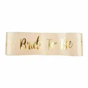 Bride To Be Pink And Gold 3 Colours Gold Team Bride Hens Party Sash Sashes Night Bachelorette Bridal AUS