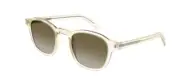 Saint Laurent SL 549 Slim 007 Yellow/Gradient Brown Square Men's Sunglasses