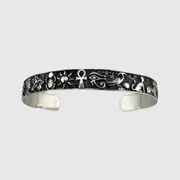 Guardian Pharaoh Men's Cuff * Egyptian 925 Sterling Silver Jewellery Gift