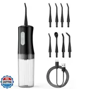 Cordless Water Flosser for Teeth Cleaning Pick - Electric Dental Irrigator wi