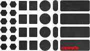 Pulsar Gaming Gears SUPERGRIP Pre-Cut Universal 1 Griptape Pre-Laminated Sweat Absorbing High Performance Universal Anti Slip Mouse Grip Tape Ultra-Thin 0.5mm (0.02in)
