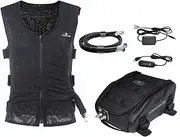 COMPCOOLER Motorcyclist Tank Bag Solo ICE Cooling System 3.5L Includes a Tubing-Lined Mesh Cooling Vest 12V DC
