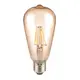 【Luxtek】LED燈泡 復古木瓜燈 工業風燈泡 6W E27 黃光 仿鎢絲燈 (ST64G) (7.3折)