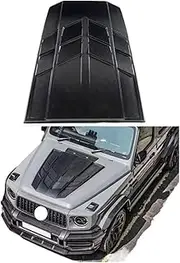 hood scoops for cars， Compatible For MBJ Style Carbon Fiber Bodykit Engine Bonnet Hood Compatible For Benz W464 G500 G550 G63