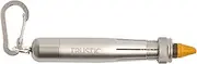 Trustic - Metal Holder for 1/2” Marking Crayons, Ferro Rods, Hexagonal or Round Shape, color - Silver