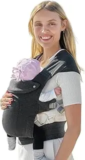 [GROWNSY] Baby Carrier, Cozy Baby Wraps Carrier, Ergonomic Baby Carrier Newborn to Toddler with Head Support