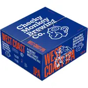 Cheeky Monkey West Coast IPA Can 375mL