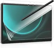 [USTIYA] Paperfeel Screen Protector Compatible with Samsung Galaxy Tab S9 FE/S9/S8/S7/A9+ 11/10.9 inch Anti-Glare&Anti-Fingerprint Matte Screen Protector for Drawing/Writing, Compatible with Samsung Pencil