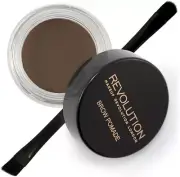 Make up Revolution, Brow Pomade, Dark Brown, 2.5g (Pack of 1)