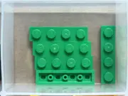 LEGO Parts - Bright Green Plate 1 x 4 - No 3710 - QTY 5