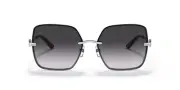 Tory Burch Women's Sunglasses Silver With Light Grey Gradient *NEW*