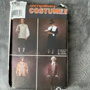 Simplicity Pattern 5958 Sz XS-XL Colonial Franklin Washington Costume Cosplay