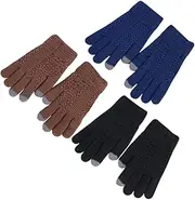 [Healeved] Touchscreen Gloves for Men Warm Comfortable Cold Weather Outdoor Activity