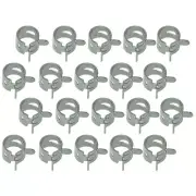 Tube Line Pinch Clip Vacuum Spring 6.5mm 20x Hose Clamp Pack Kit Punch
