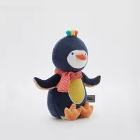 在飛比找蝦皮購物優惠-可愛藍色企鵝玩具 親子互動陪伴玩偶 柔軟親膚 寶寶色彩啟蒙玩