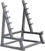 SEWACC Barbell Pen Holder Dumbbell Rack Office Accessories Dumbell Stand Desk Decor for Men Dumbbell Storage Rack Home Gym Accessories Speediace Barbell Hook Barbell Hanger Plastic Silver