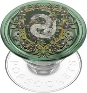 ​​​​PopSockets Phone Grip with Expanding Kickstand, Harry Potter - Slytherin Floral Crest