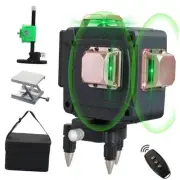 3 * 360 Laser Level, 3D Line Laser with Remotel Control, Laser Level 3*360°