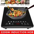 Electric Induction Hob Portable Cooker Digital Touch Single Cooker Hot Plate