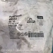 Viega LLC 49533 Bag of 10, 1" x 1" x 1/2" PureFlow PEX Tee FNFP