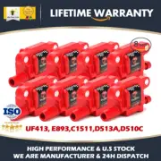8PCS Ignition Coil D510C For Chevrolet UF413 D513A 12570616 BSC1511 12611424 US (for: Chevrolet)