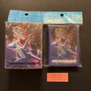 Pokémon Center Japan Latias & Latios Night View Sleeves + Deck Box ~ US SELLER