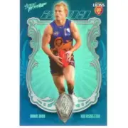 2010 Select AFL Prestige MC4 Daniel Rich Rising Star Medal Brisbane Lions