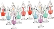 12 pcs Ice Cream Shape Lip Gloss Tubes Empty Containers for Lipstick Stylish and Compact Design Random Colors