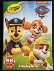 Crayola Nickelodeon Paw Patrol 96 Pages + 1 Sticker Sheet Coloring Book