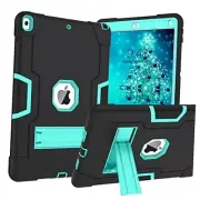 for iPad Air 3rd Generation Case, iPad Pro 10.5" 2017 Case, 3 Black/Mint