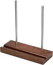 Wooden Record Holder,Musical Records Holder | Solid Wood Collection Rack Desktop Decorative Stand For Record Player Accessories