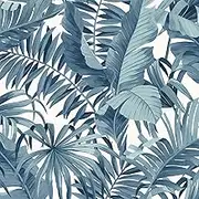 NuWallpaper NUS3148 Maui Peel & Stick Wallpaper, Blue