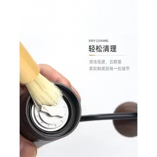 手搖磨豆機清潔毛刷木柄咖啡器具小工具粉刷子研磨機豬鬃毛粗細款