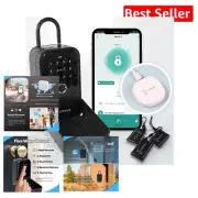 Smart Key Lock Box with Bluetooth & Waterproof Design - For Outdoor Security